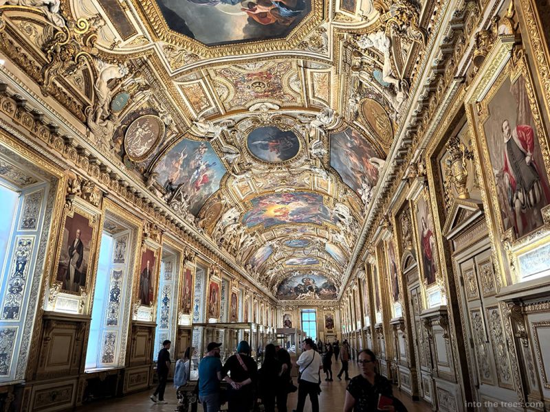 Hall in the Louvre.